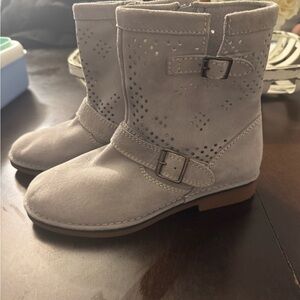 Hush Puppies Gray Ankle Booties
